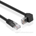 PVC Right Angel Ethernet Patch RJ45 Cable